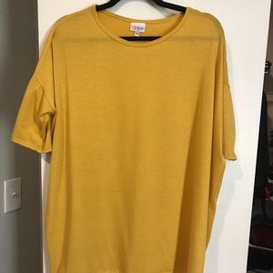 Mustard Yellow LuLaRoe Irma (NWOT)